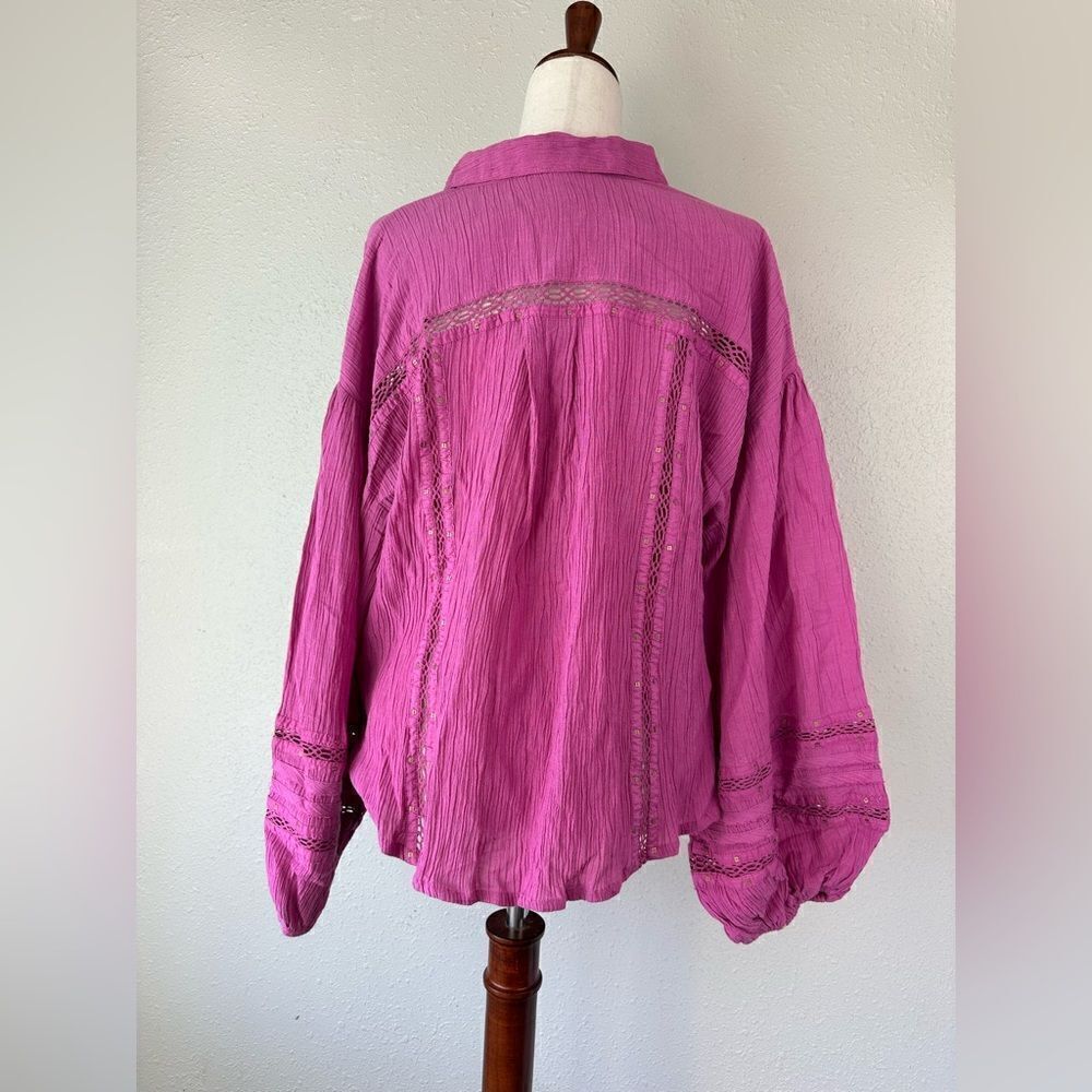 NWT Free People Women’s Button Shirt - Picture 5 of 7